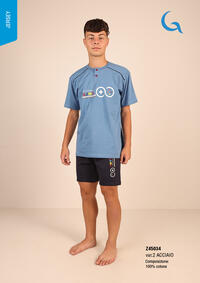 PIGIAMA RAGAZZO M/M Z45034 Tellini S.r.l. Ingrosso Abbigliamento